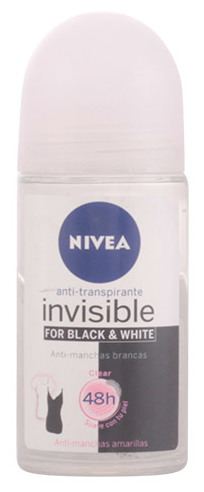 Nivea Black & White Invisible Deodorant Roll-On 50 Ml