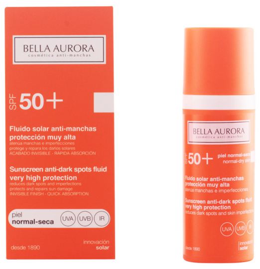 Bella Aurora Sunscreen Spf 50+ Stain Resistant Normal skin - dry 50 ml