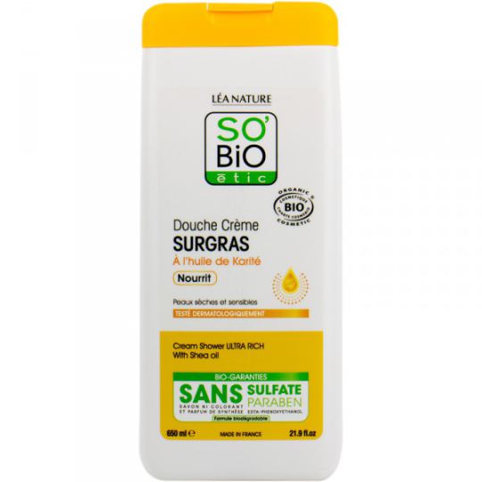 SO'BiO &eacute;tic Shower Gel of Shea Family 650 ml