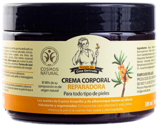 Oma Gertrude Crema Corporal Nutritiva 300 ml