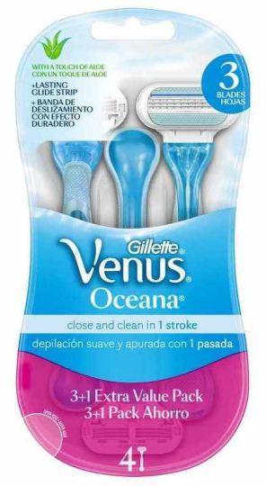 Gillette Venus Disposable Machines Venus Oceana 4 pcs