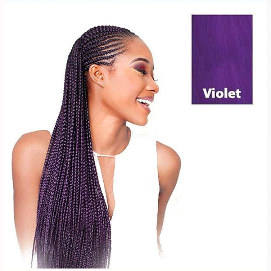 X-Pression Violet Hair Extensions