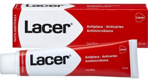 Lacer Antiplaca y Anticaries Pasta Dent&iacute;frica 75 ml