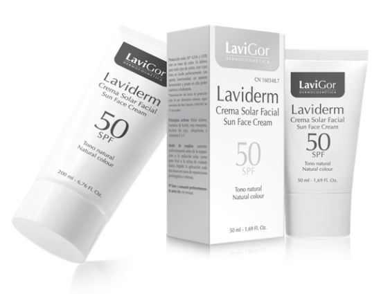 Lavigor Facial Sun Cream Spf50 Laviderm Tube 50Ml.