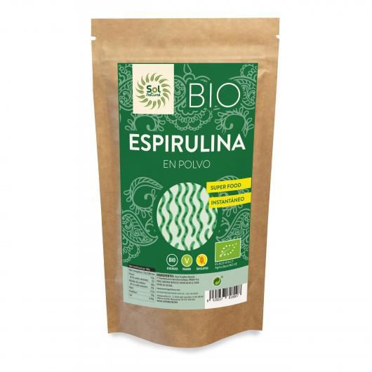 Sol Natural Spirulina Powder Bio 125 gr