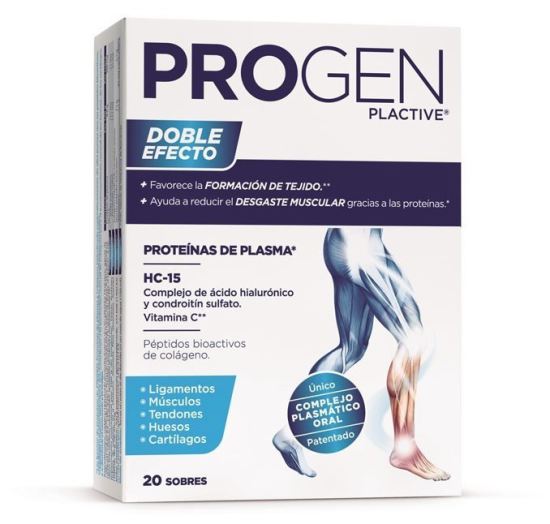 Master Diet Plactive Progen Double Effect 30 Envelopes