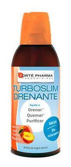 Fort&eacute; Pharma Turbo Drainer Minceur Peach 500 ml