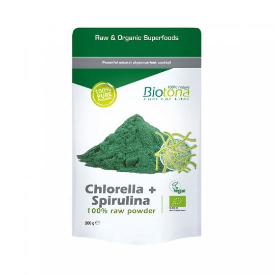 Biotona Chlorella Spirulina 200G
