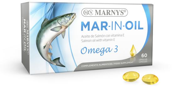 Marnys Mar-In-Oil Salmon Oil 150 capsules x 500 mg