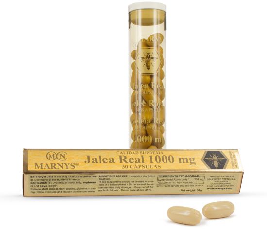 Marnys Royal Jelly and Lecithin 30 Capsules