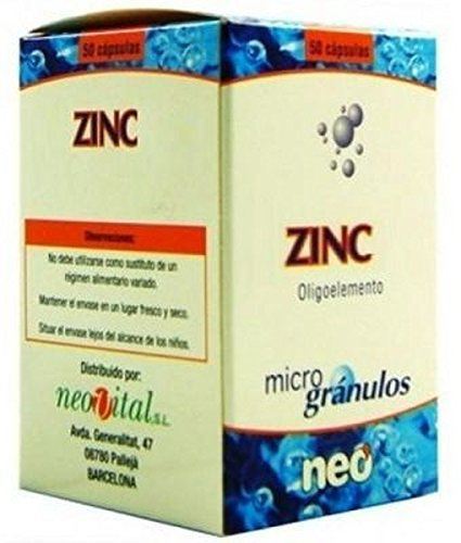 Neovital Health Zinc 50 capsules