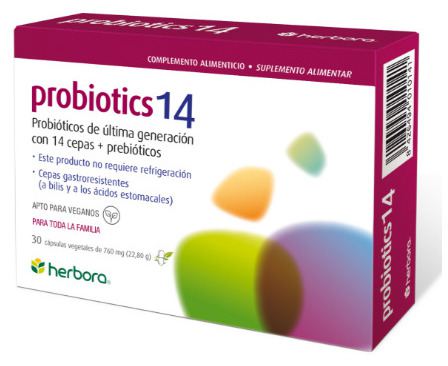 Herbora Probiotics14 with 30 Capsules