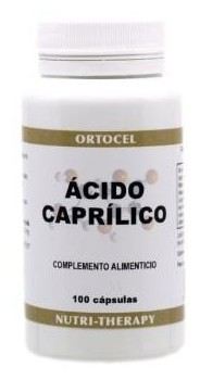 Ortocel Nutri-Therapy Caprylic Acid 600 mg 100 Capsules