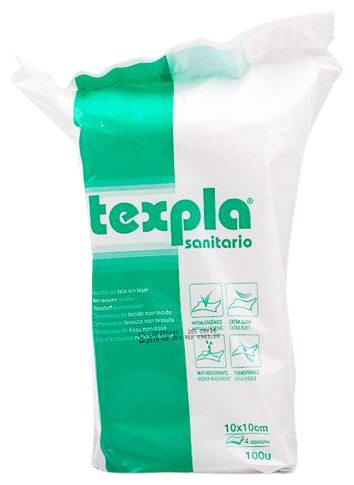 Texpla S / Knit Fabric Dressing 10x10cm 8x5 units