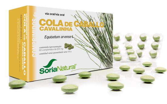 Soria Natural Horsetail 60 Tablets 600 mg
