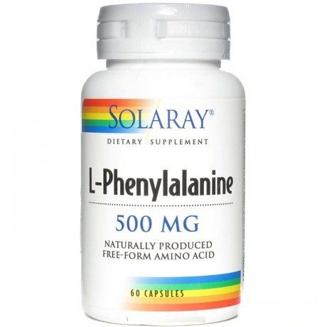 Solaray L-Phenylalanine 500 mg 60 Capsules