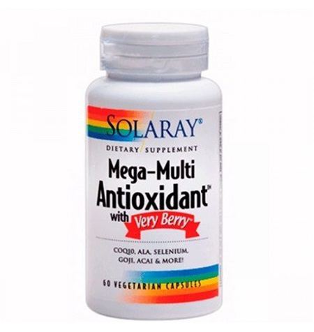 Solaray Antiox Mega Multi 60 Capsules