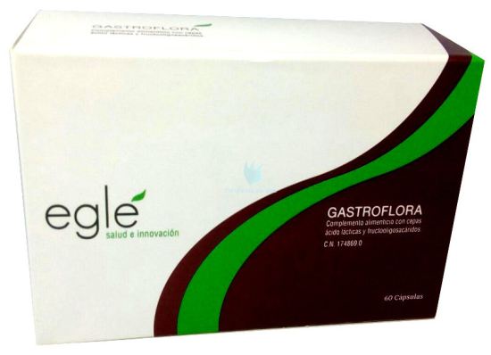 Egl&eacute; Gastroflora 60 capsules