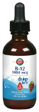 Kal Vegetarian B12 Drops 1000 mcg 53 ml