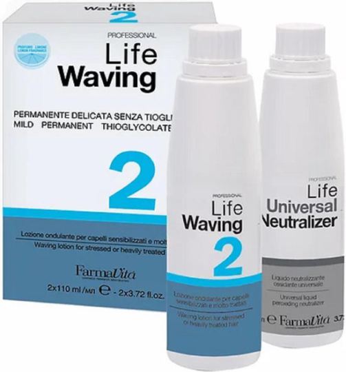 Farmavita Set Life Wavin Delicate Hair Waving Lotion 110 ml + 1 piece
